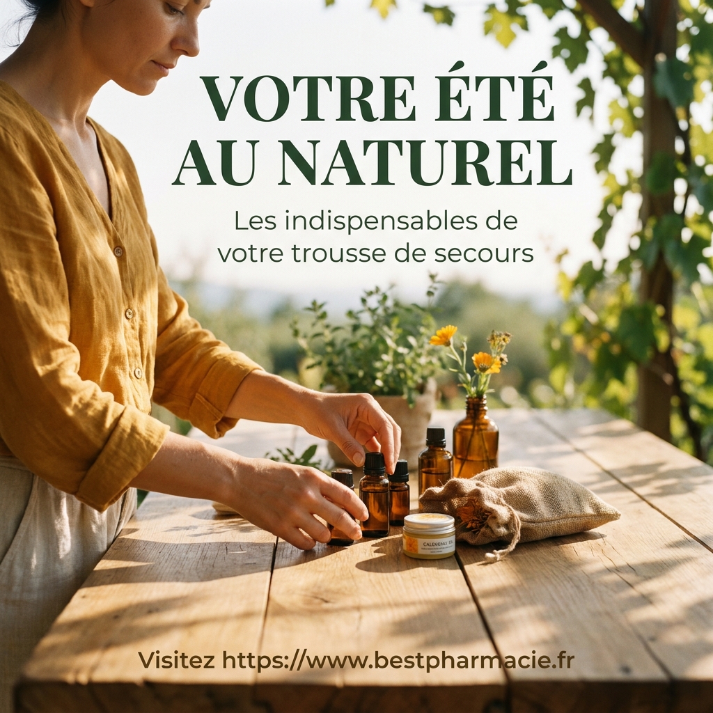 Préparez votre trousse de secours naturelle pour un été en toute sérénité avec BestPharmacie 1