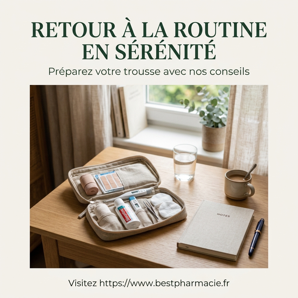Rentrée en pleine forme : comment préparer votre trousse à pharmacie idéale 1