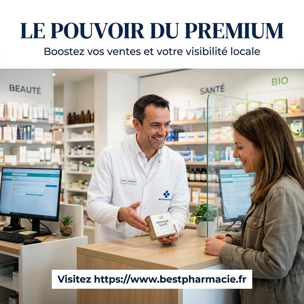 Booster la visibilité de votre officine : Pourquoi choisir l'abonnement Premium BestPharmacie ? 1
