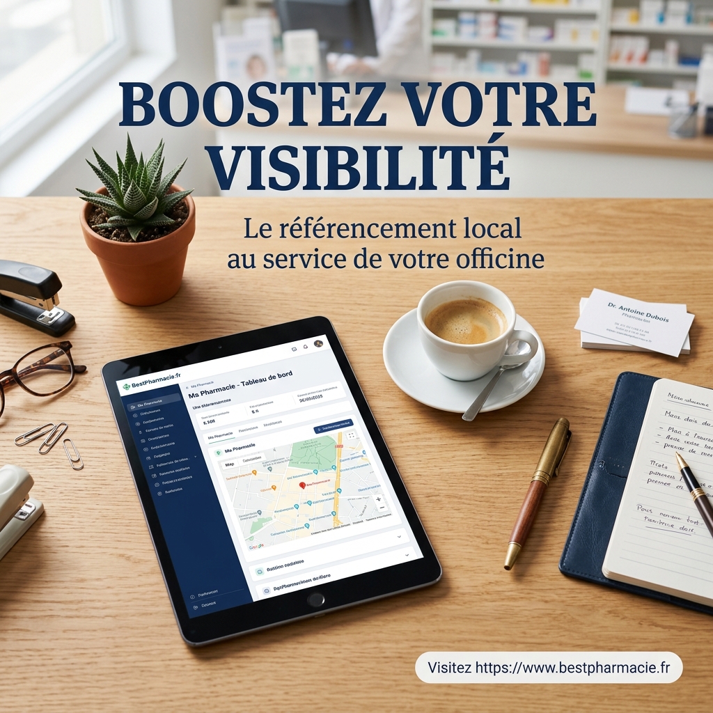 Boostez la visibilité de votre officine : l'art du référencement local avec BestPharmacie 1
