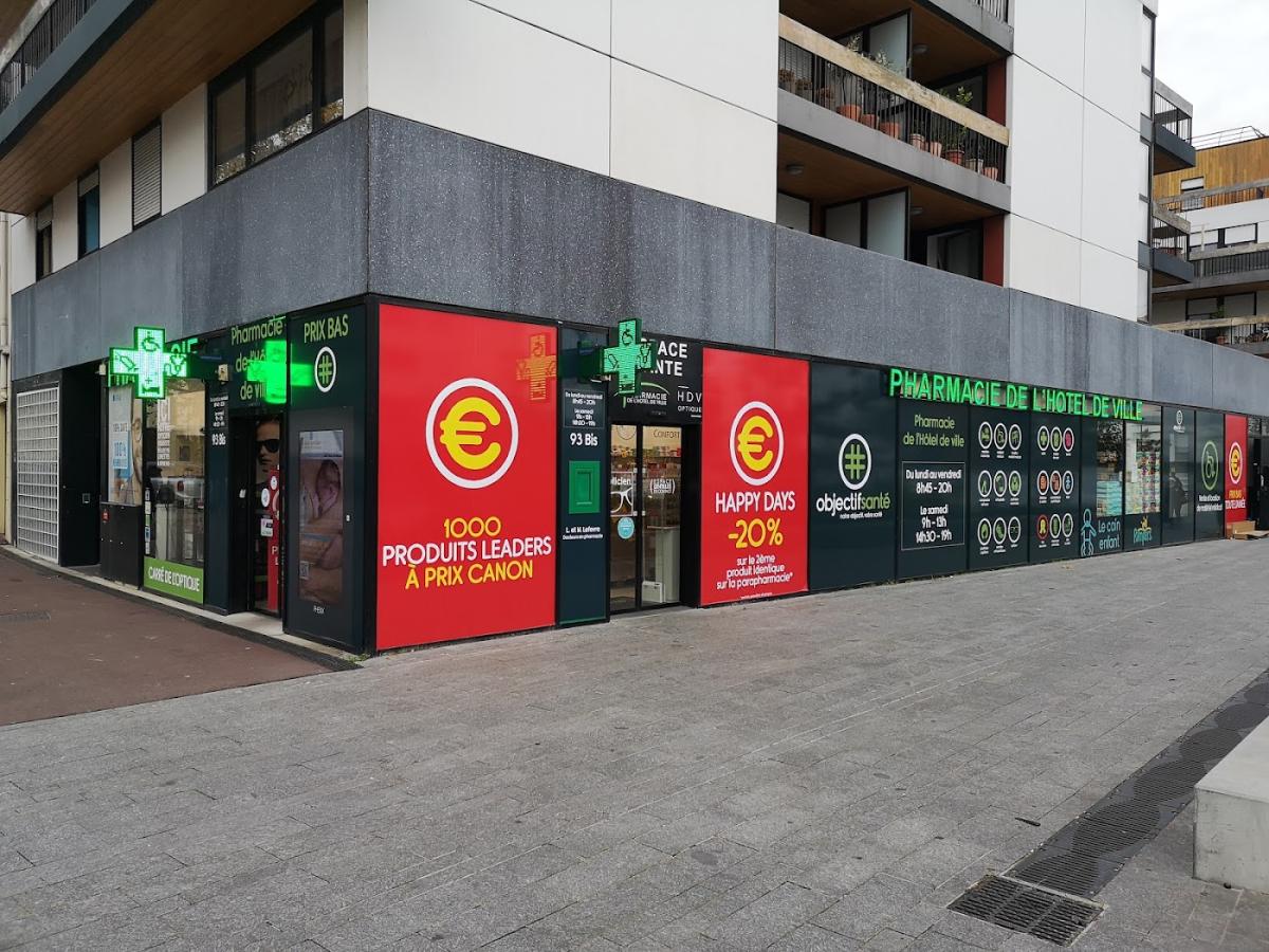 💊 PHARMACIE DE L'HÔTEL DE VILLE | Bondy