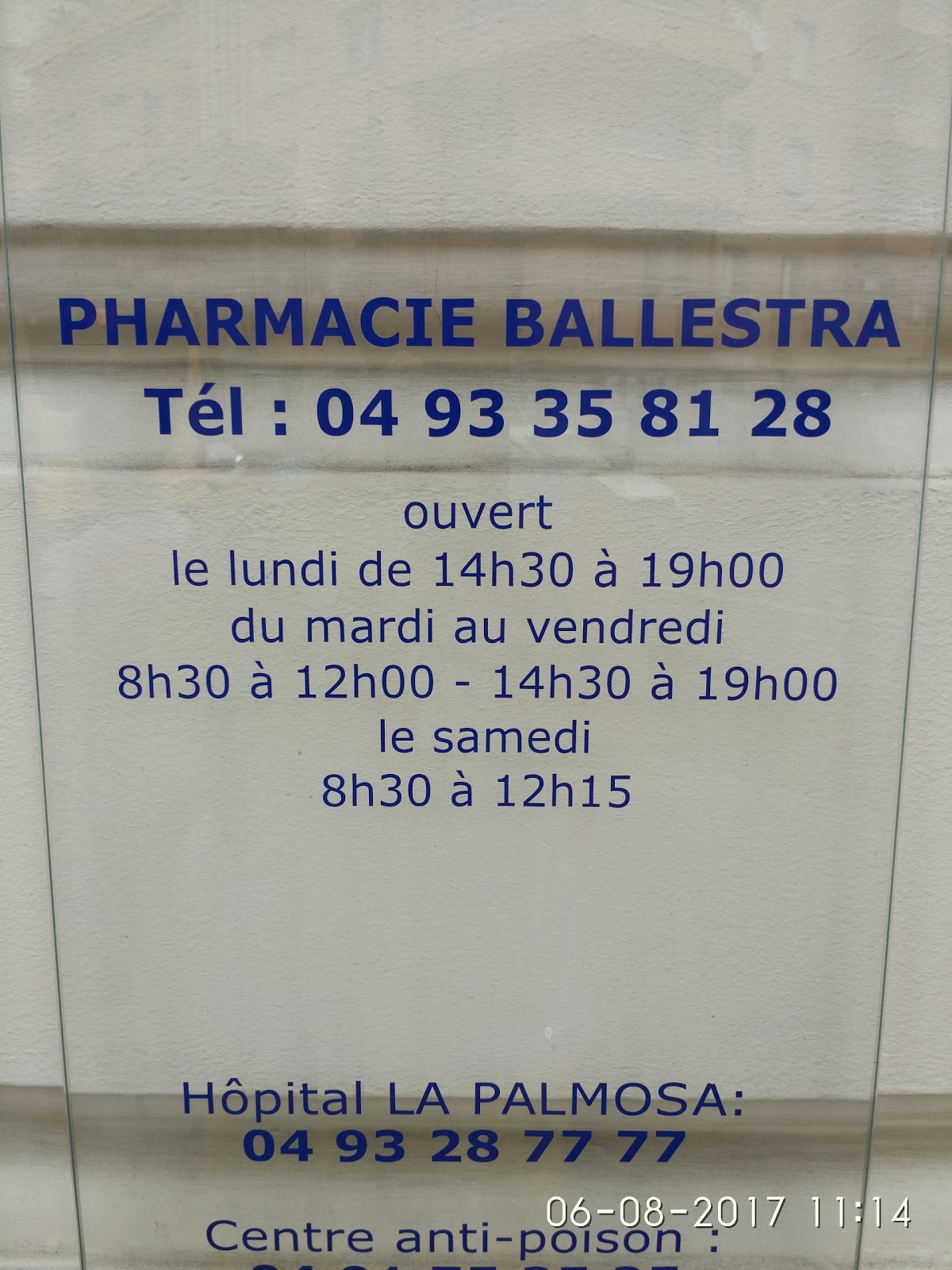Pharmacie Ballestra