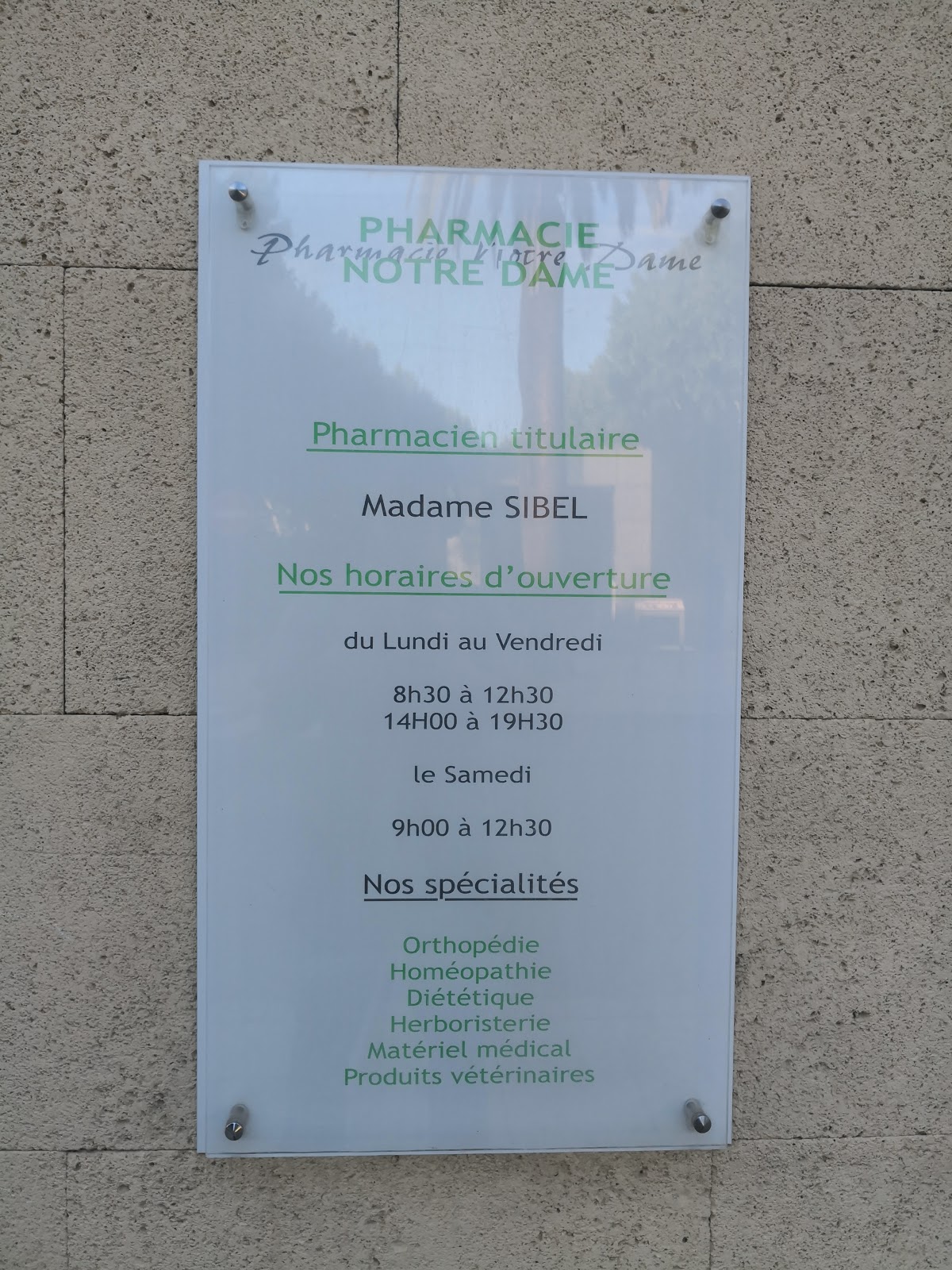 Pharmacie Notre Dame