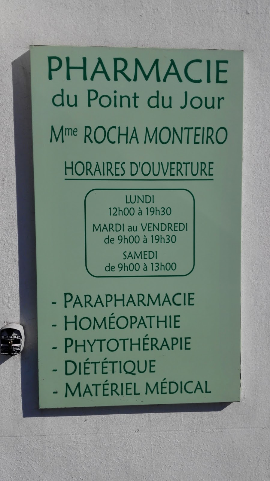 Pharmacie du Point du Jour