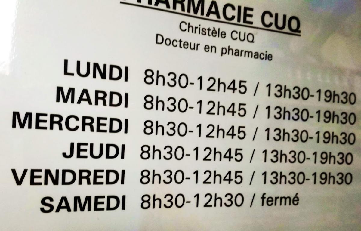 Pharmacie Cuq