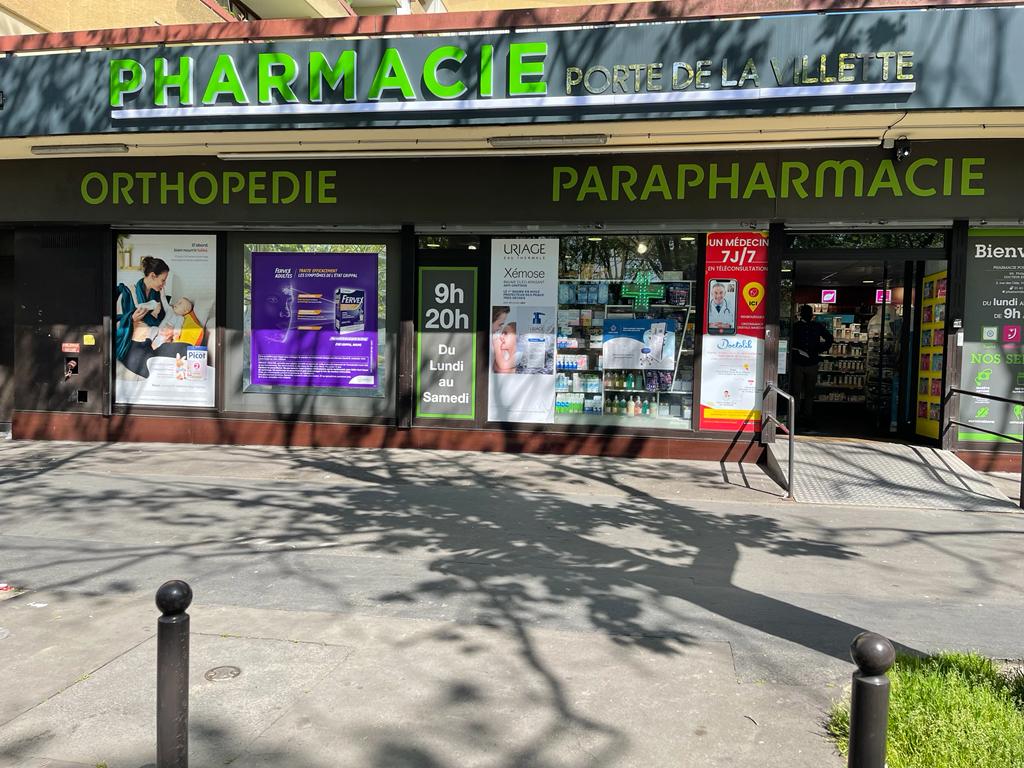 ✚ PHARMACIE PORTE DE LA VILLETTE I Aubervilliers 93