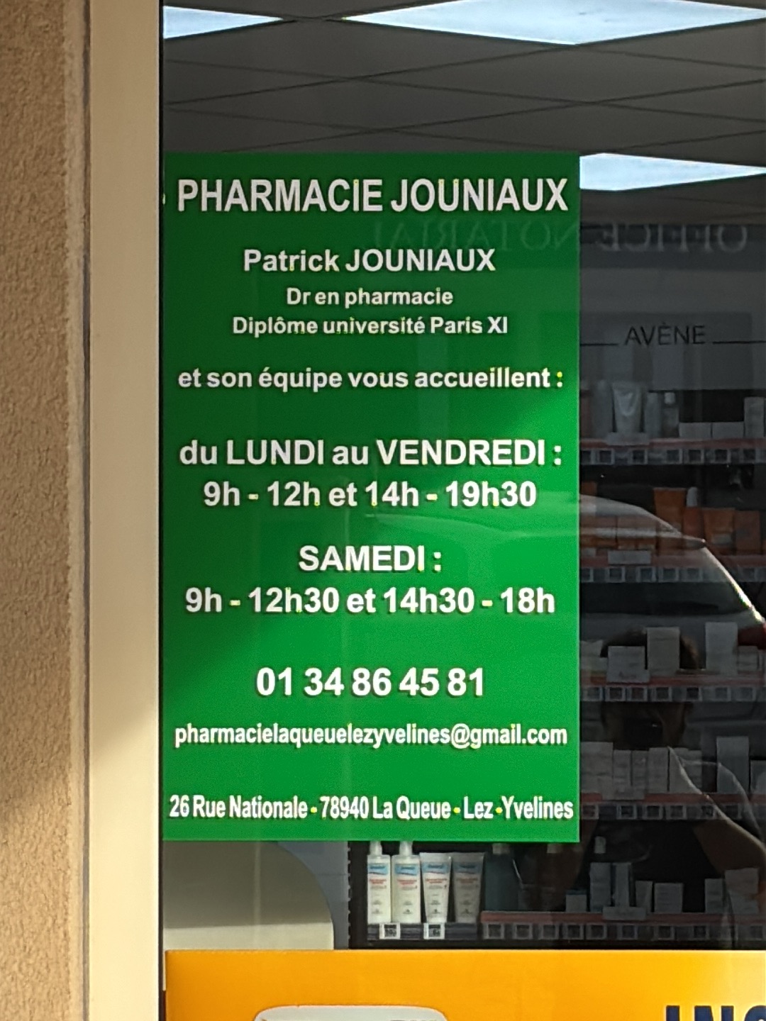 Pharmacie Jouniaux - Pharmacie à La Queue-les-Yvelines