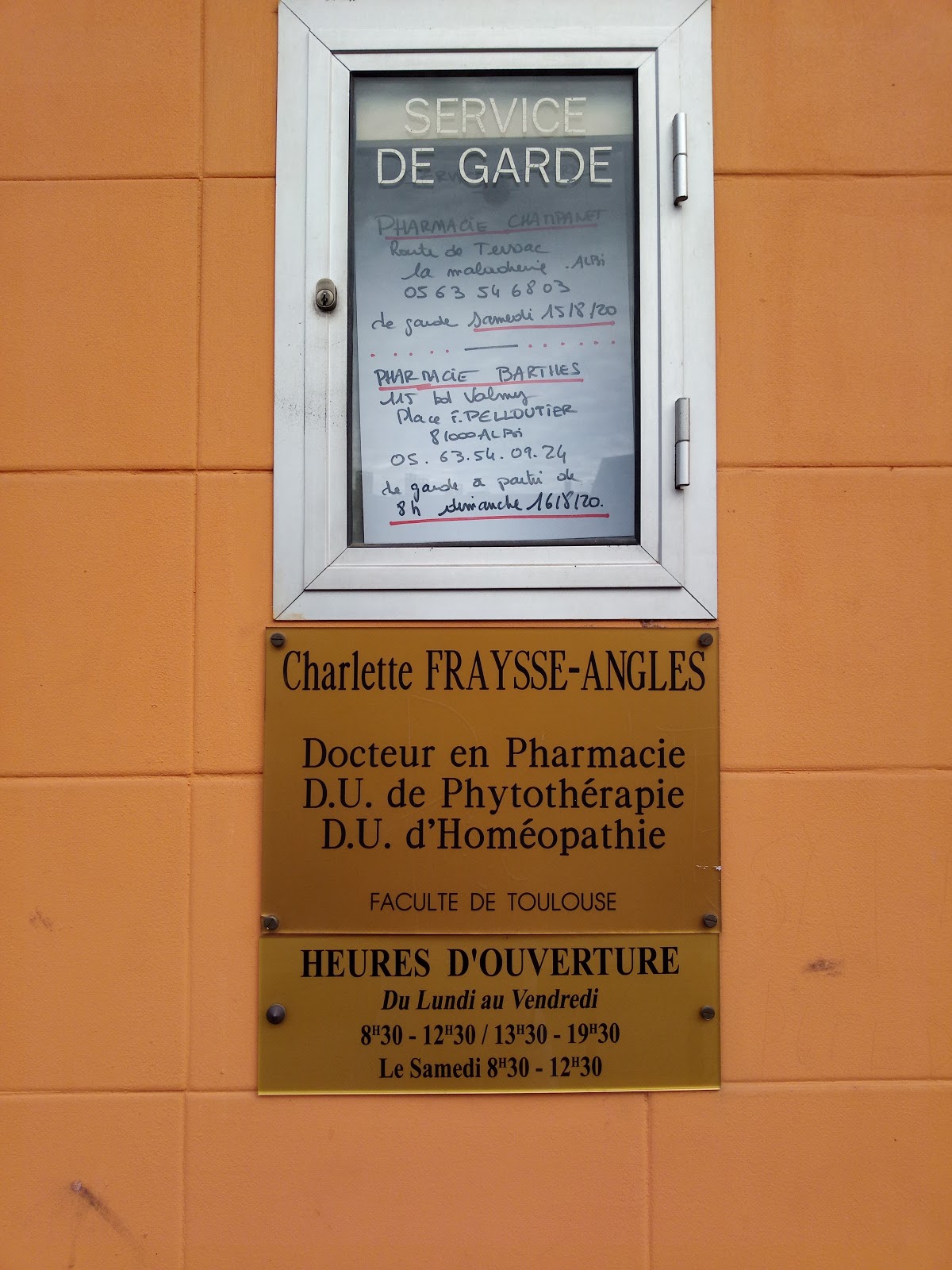 PHARMACIE ANGLES