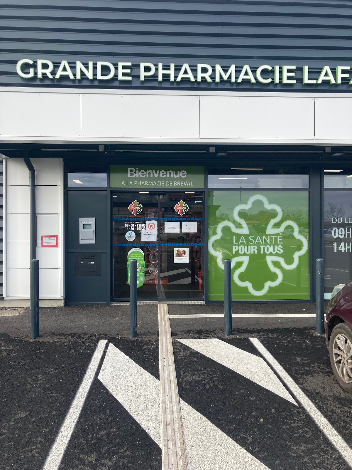 Grande Pharmacie Lafayette de Bréval