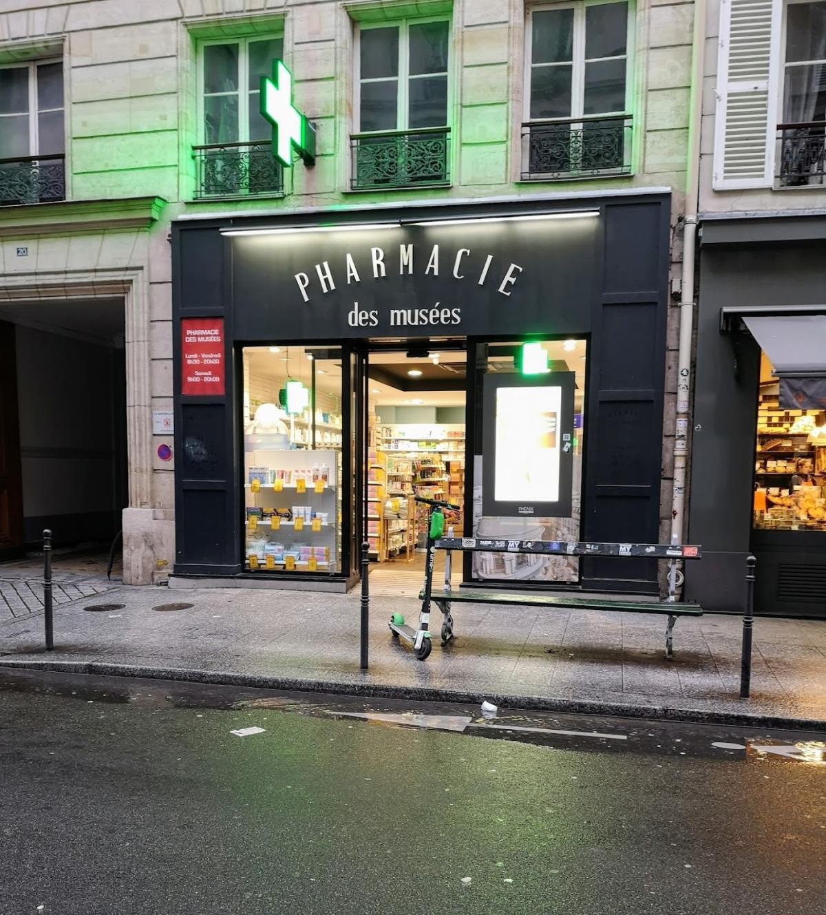 Pharmacie des musees paris