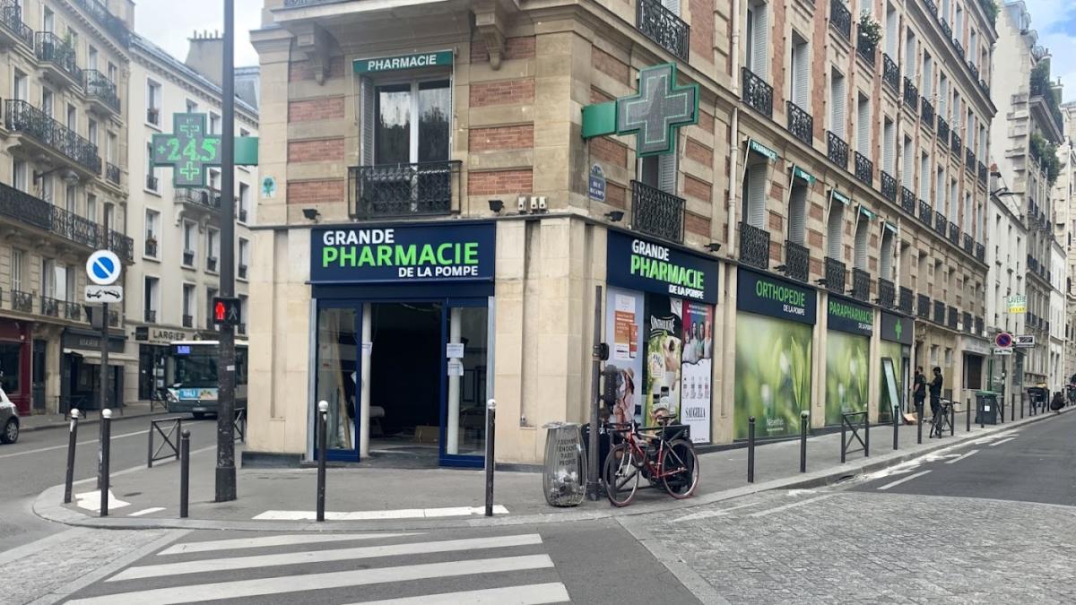 💊 GRANDE PHARMACIE DE LA POMPE l Rue de la Pompe l Paris 16ème