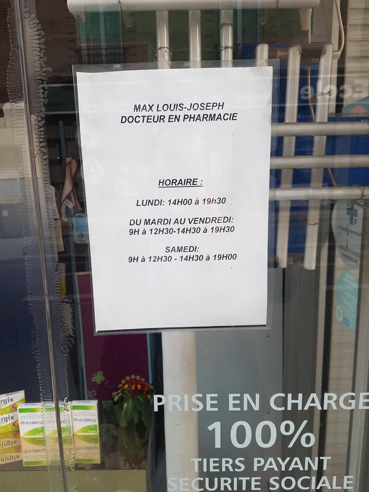 Pharmacie Louis-Joseph Max