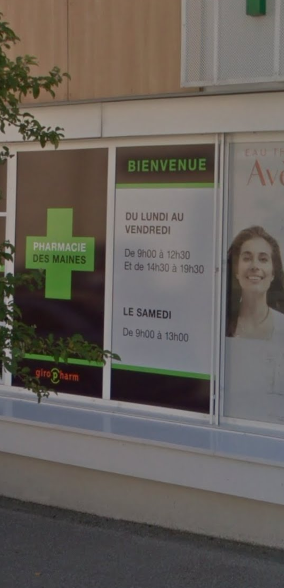 Pharmacie PHARMACIE DES MAINES 0
