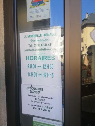 Pharmacie Pharmacie VERDEILLE ARNAUD Jocelyne 0