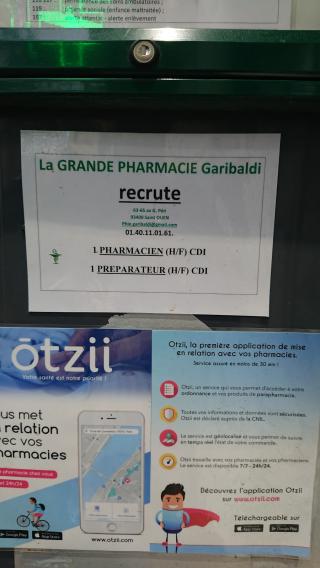 Pharmacie Pharmacie GRANDE PHARMACIE Garibaldi Saint-Ouen 0