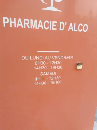 Pharmacie pharmacie d'alco 1