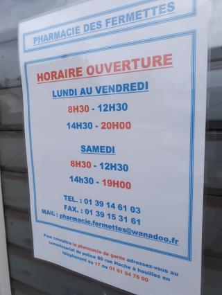 Pharmacie Pharmacie des Fermettes 0