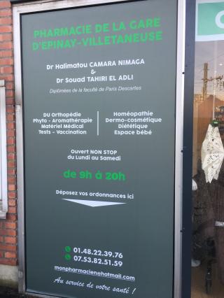 Pharmacie Pharmacie De La Gare d’Epinay-Villetaneuse 0