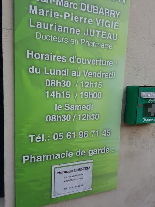Pharmacie Pharmacie des 4 vallées Dubarry & Mérille 0
