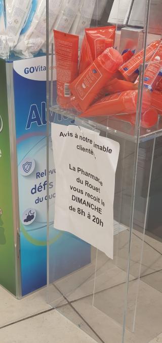 Pharmacie Pharmacie Du Rouet borde 0