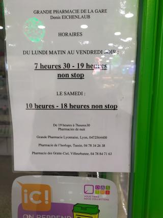 Pharmacie Grande Pharmacie de la gare de Perrache 0