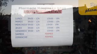 Pharmacie PHARMACIE MOUGINS LE HAUT 0