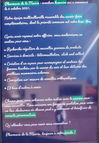 Pharmacie Pharmacie de la Mairie 0