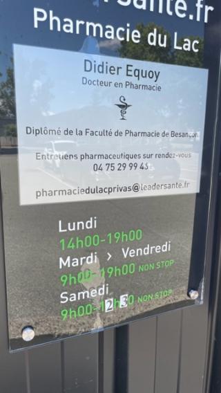 Pharmacie Pharmacie du Lac 0