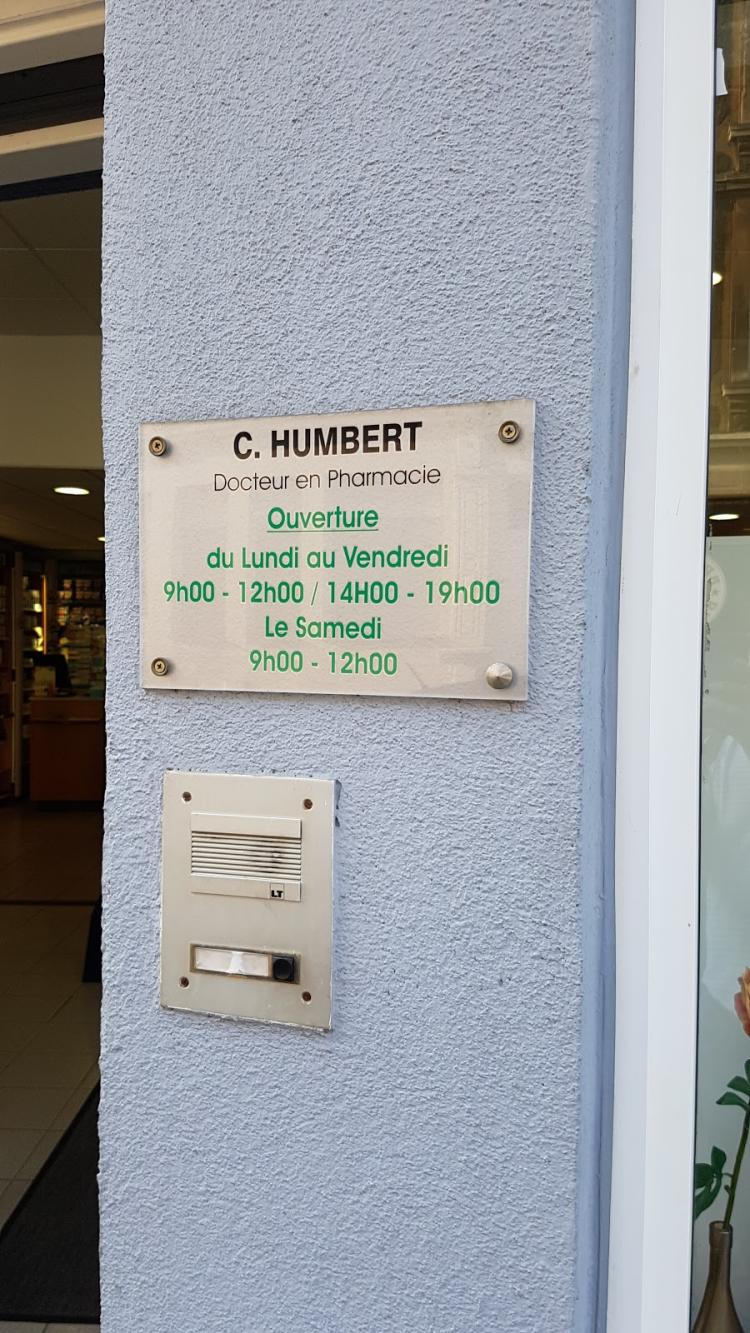 Pharmacie Humbert
