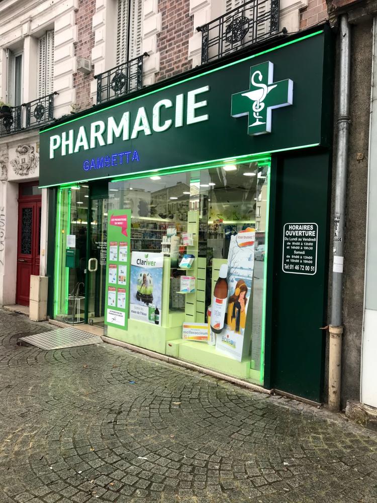 Pharmacie Gambetta.