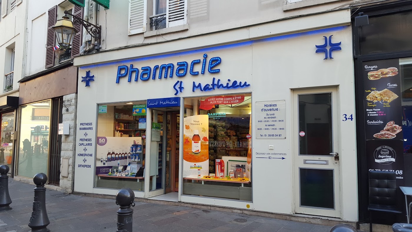 Pharmacie Saint Mathieu.