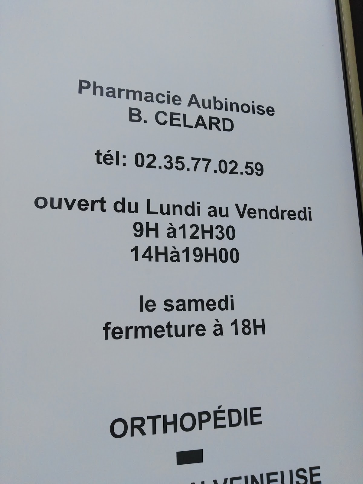 Pharmacie Aubinoise