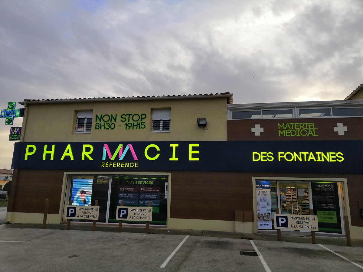 Pharmacie des Fontaines Saint Maximin la Sainte Baume 83470
