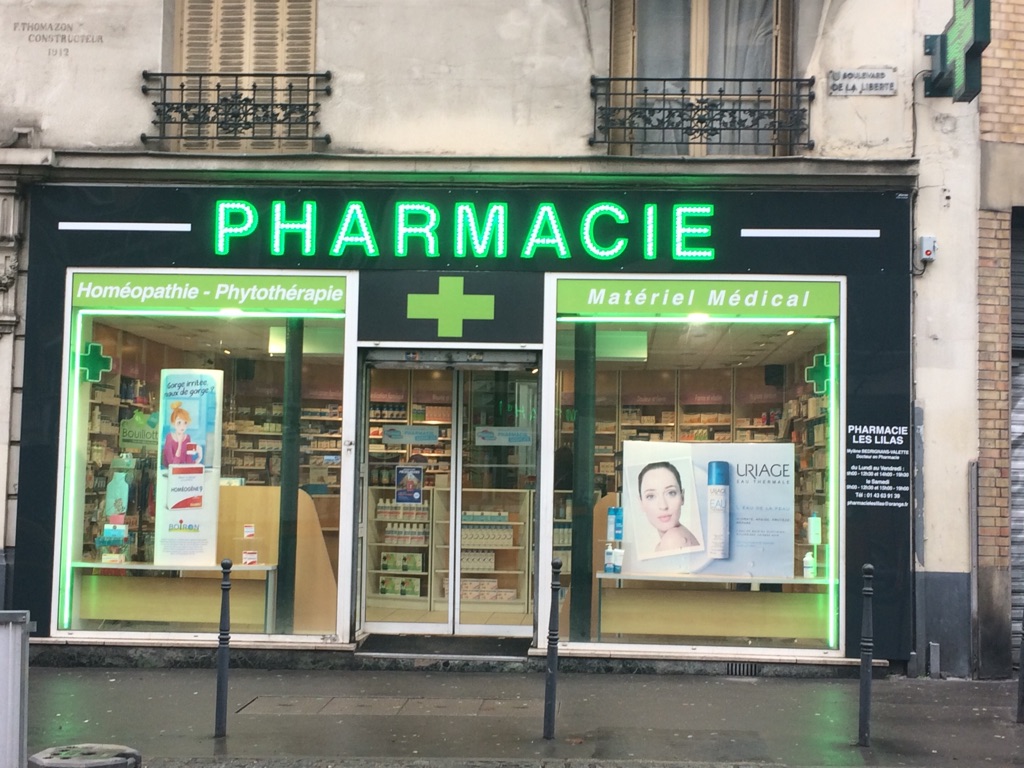 Pharmacie Les Lilas.