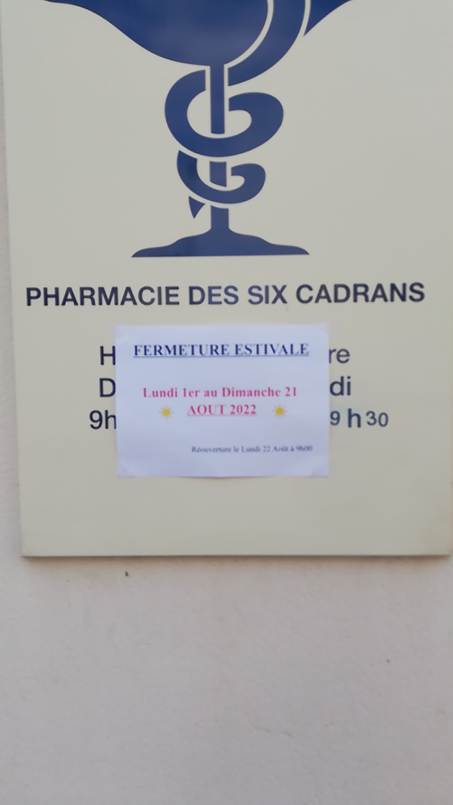 Pharmacie des Six Cadrans