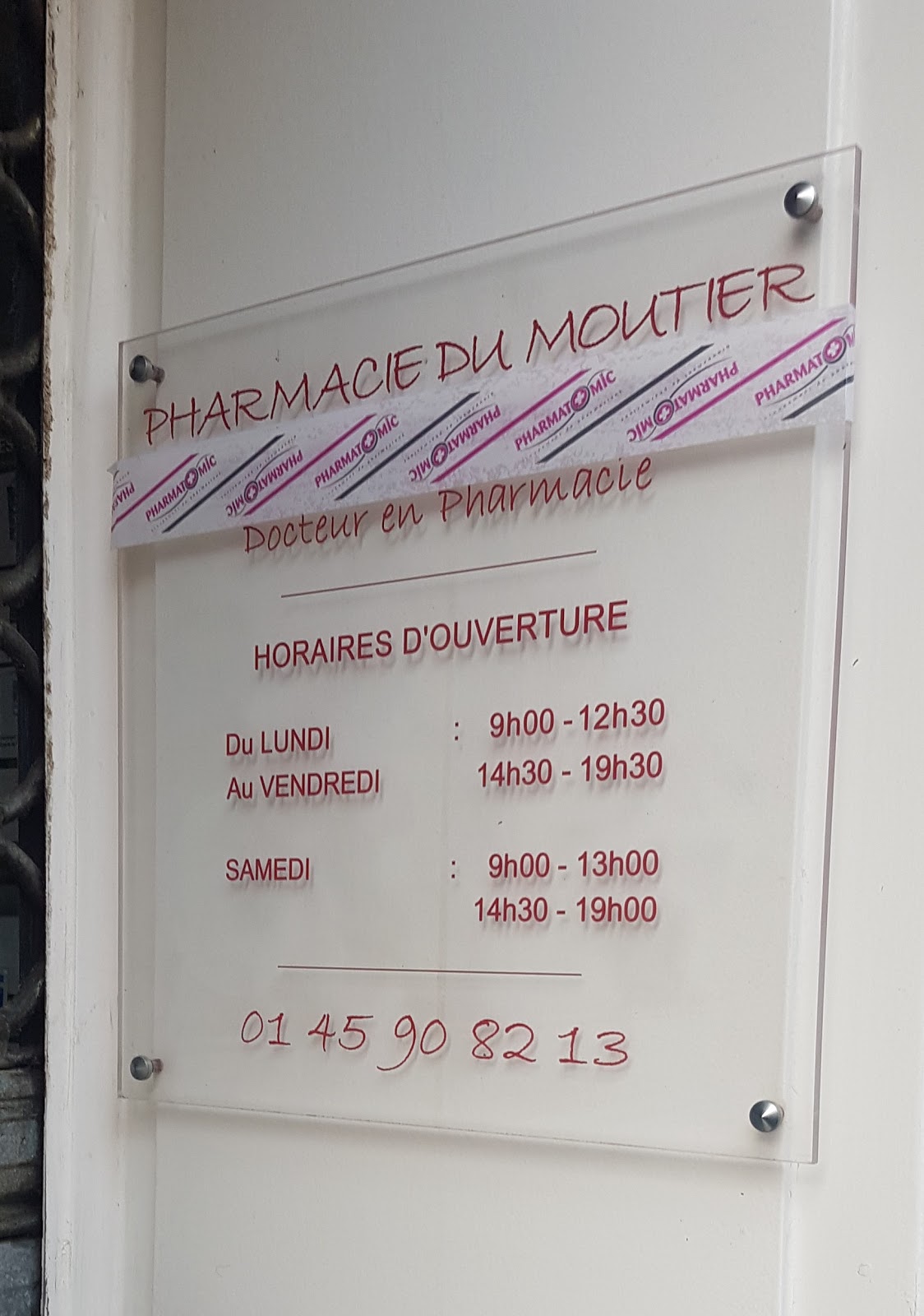 Pharmacie du Moutier